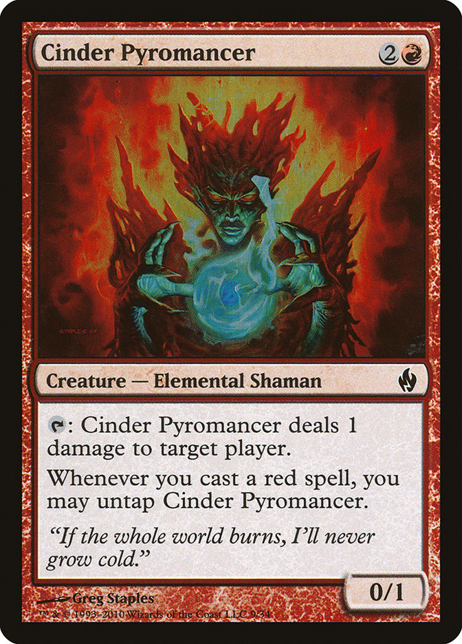Cinder Pyromancer - Foil