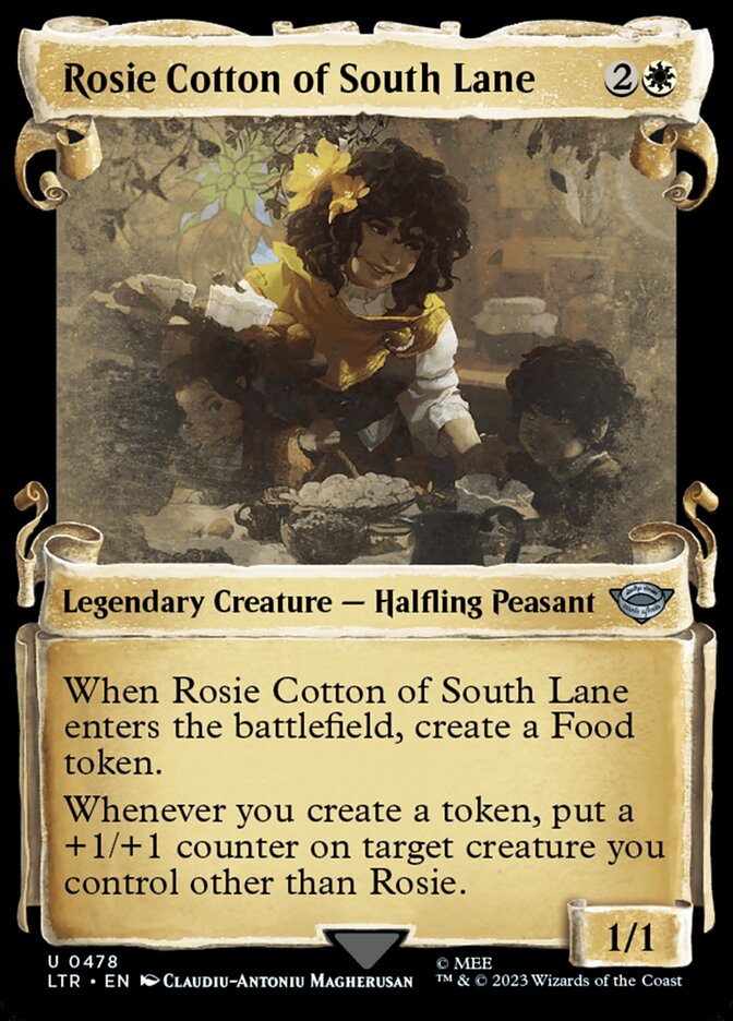 Rosie Cotton of South Lane, The lord of the rings: tales of middle-earth Card Art