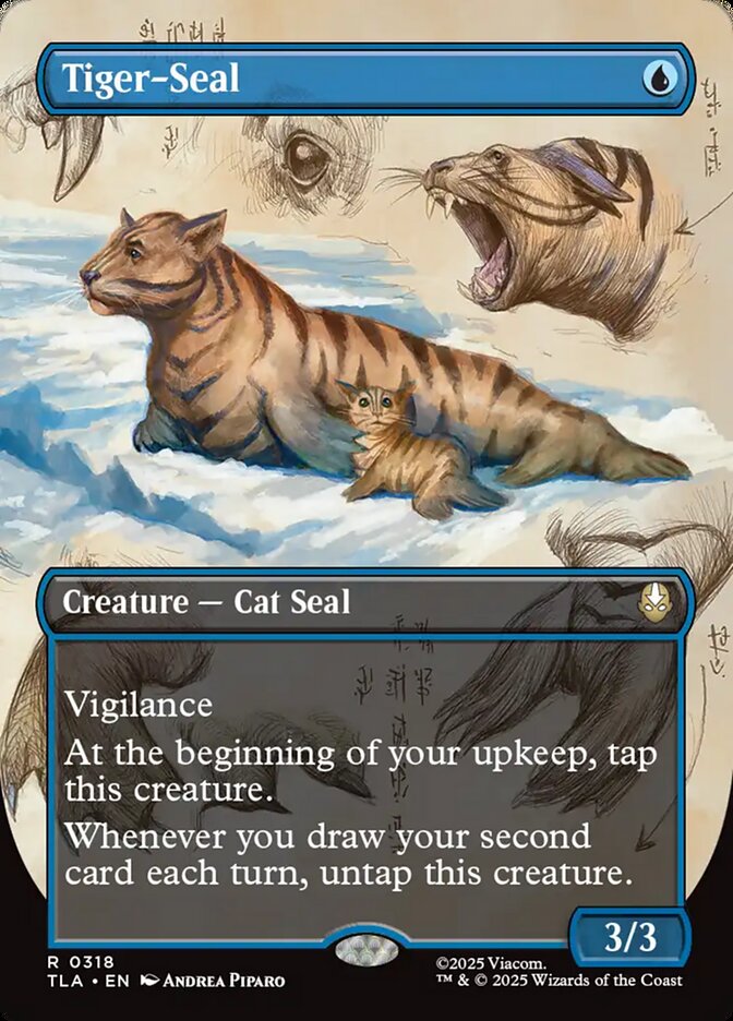 Tiger-Seal, Avatar: The Last Airbender Card Art