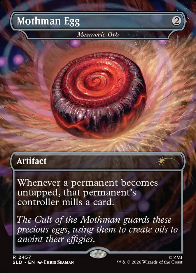 Mesmeric Orb, Secret Lair Drop Card Art