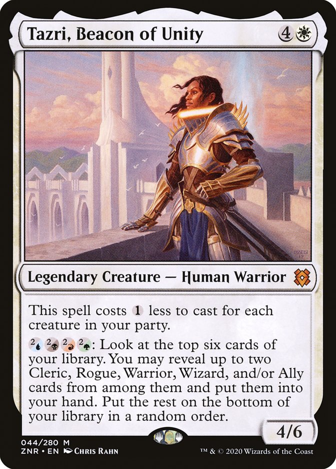 Tazri, Beacon of Unity, Zendikar Rising Card Art