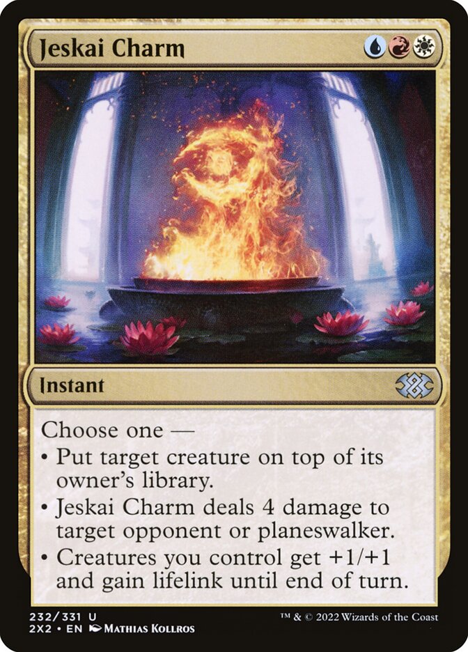 Jeskai Charm, Double Masters 2022 Card Art