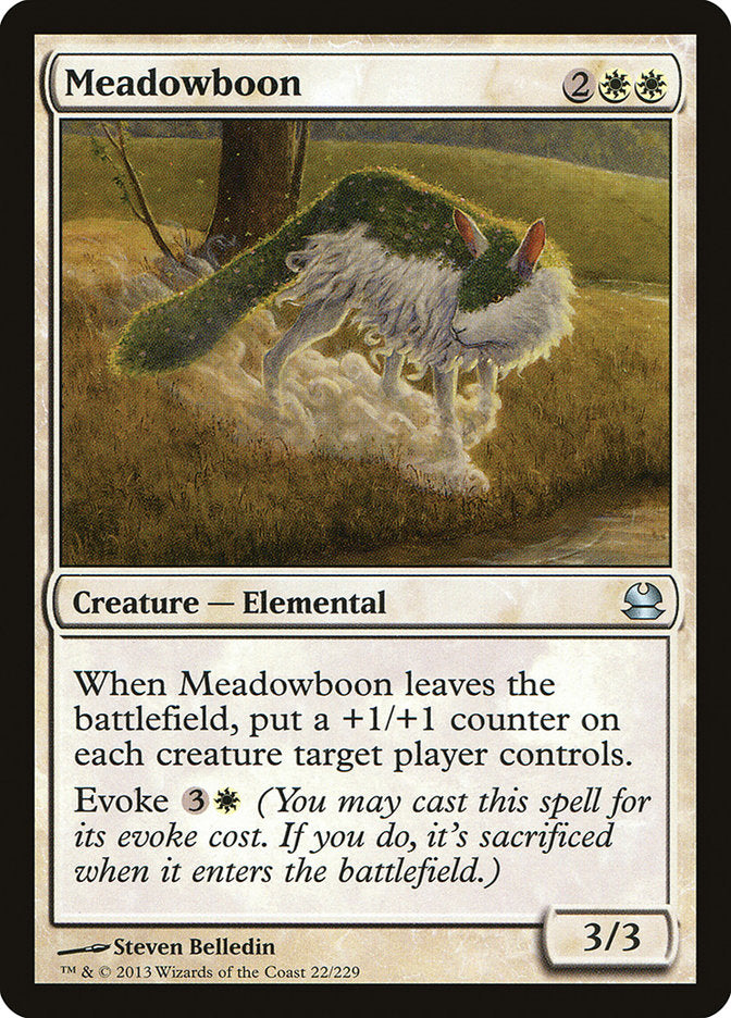 Meadowboon, Modern masters Card Art