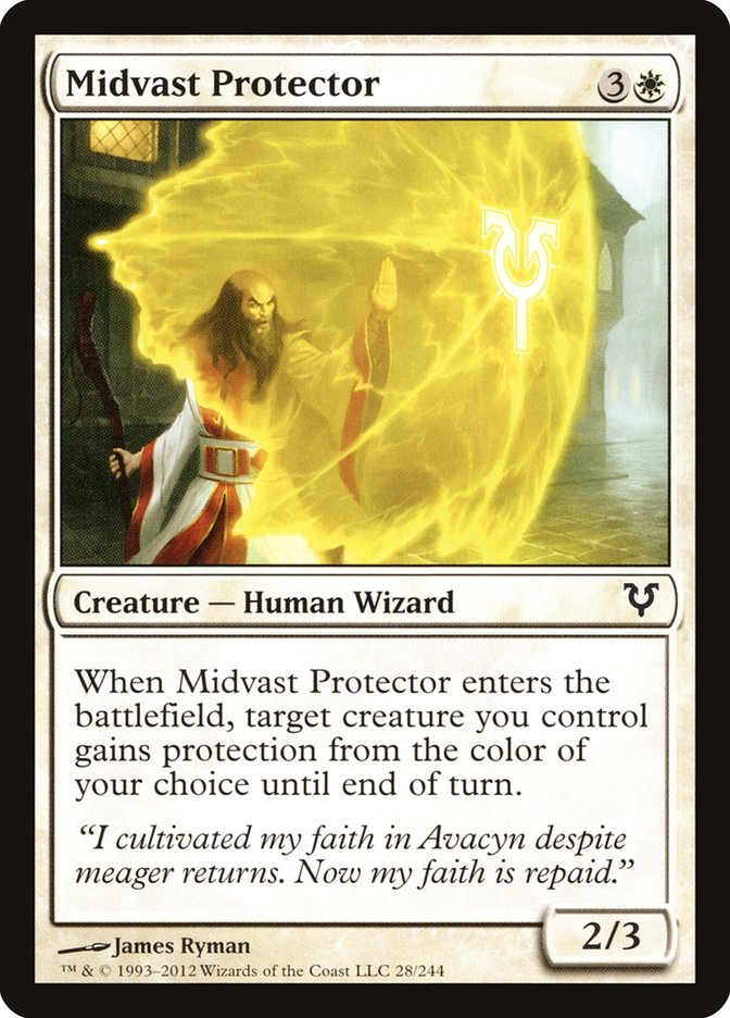 Midvast Protector, Avacyn restored Card Art