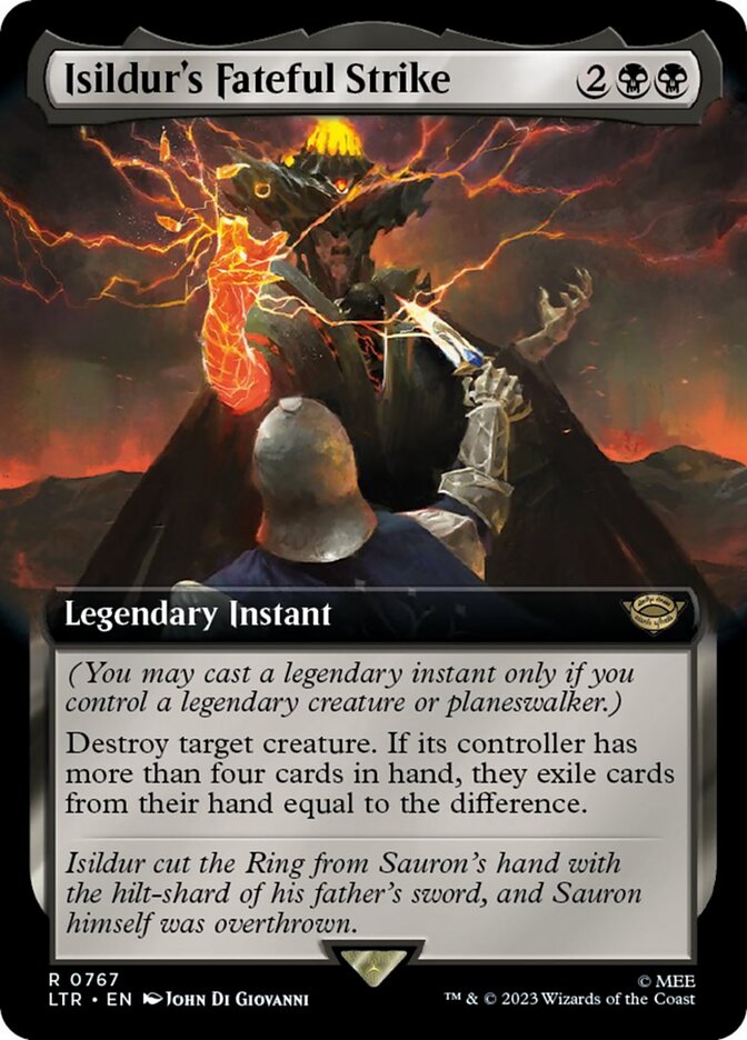 Isildur's Fateful Strike - Surge Foil