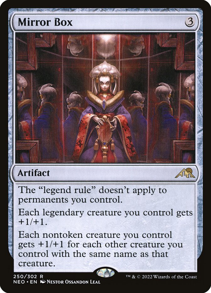 Mirror Box, Kamigawa: Neon Dynasty Card Art