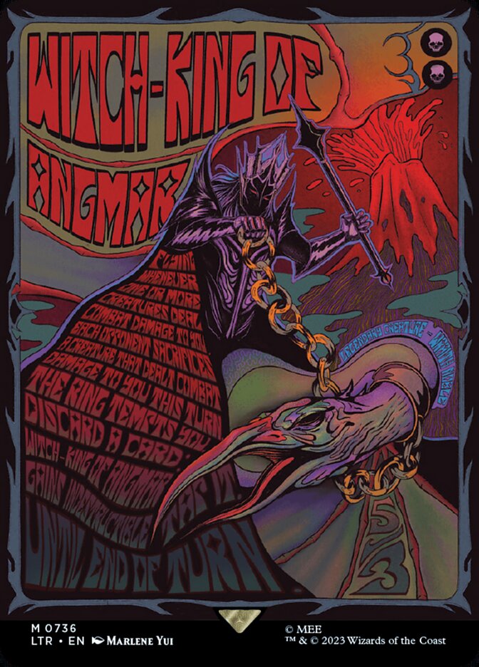 Witch-king of Angmar, The Lord Of The Rings: Tales Of Middle-Earth Card Art