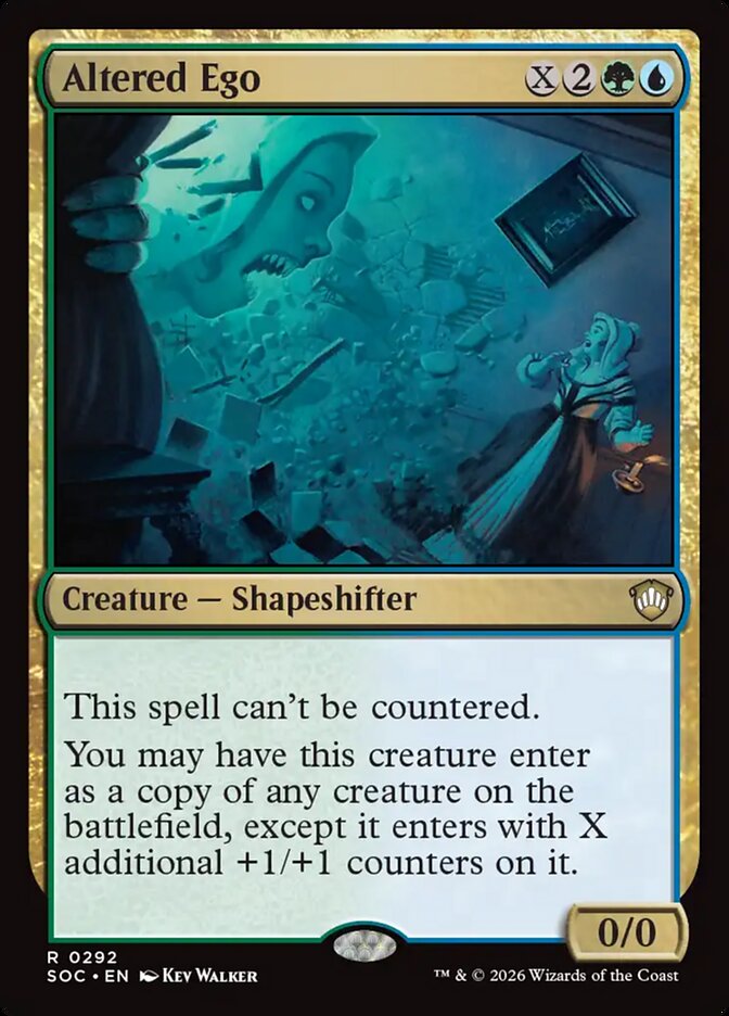 Altered Ego, Secrets Of Strixhaven Commander Card Art