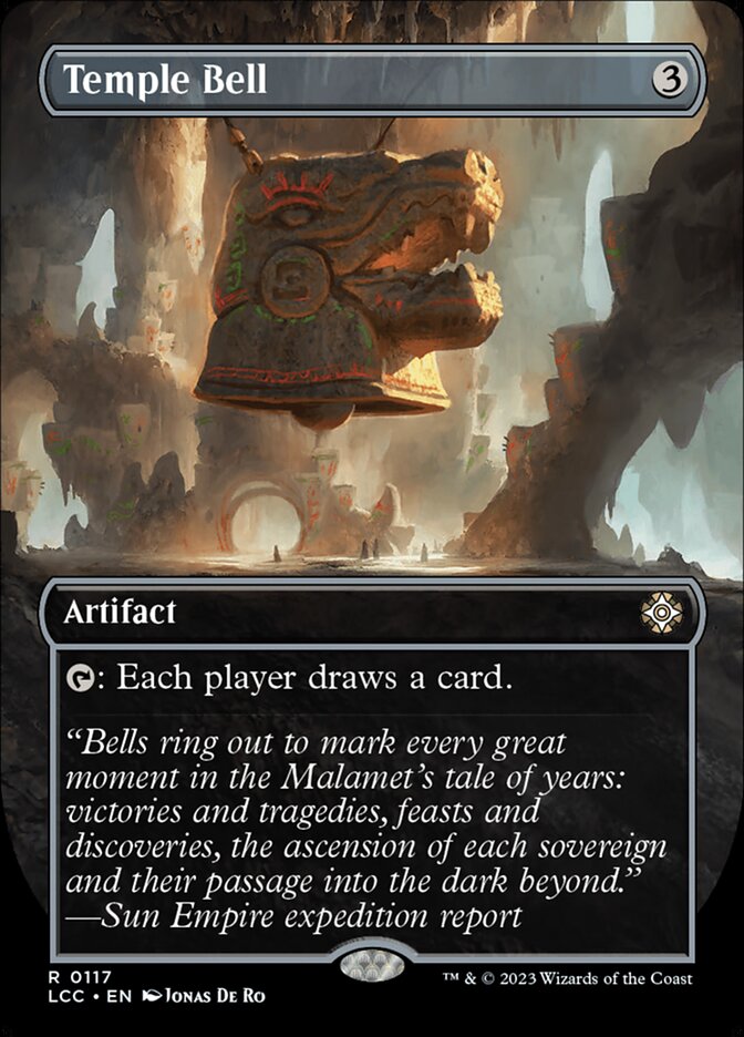 Temple Bell, The Lost Caverns Of Ixalan Commander Card Art