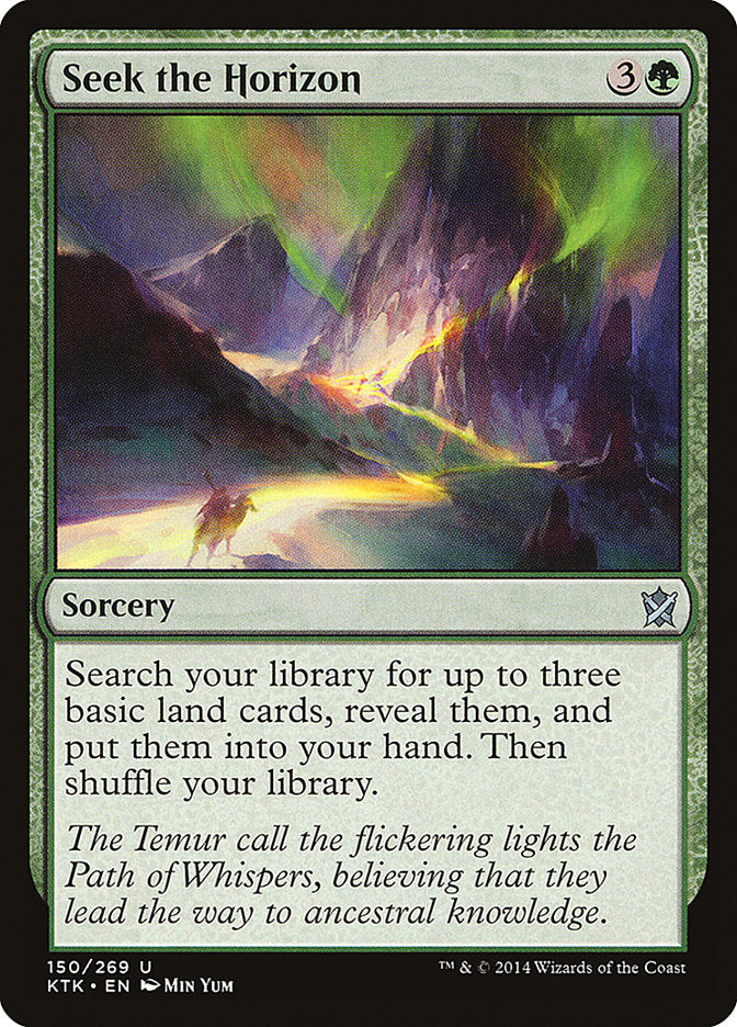 Seek the Horizon, Khans Of Tarkir Card Art