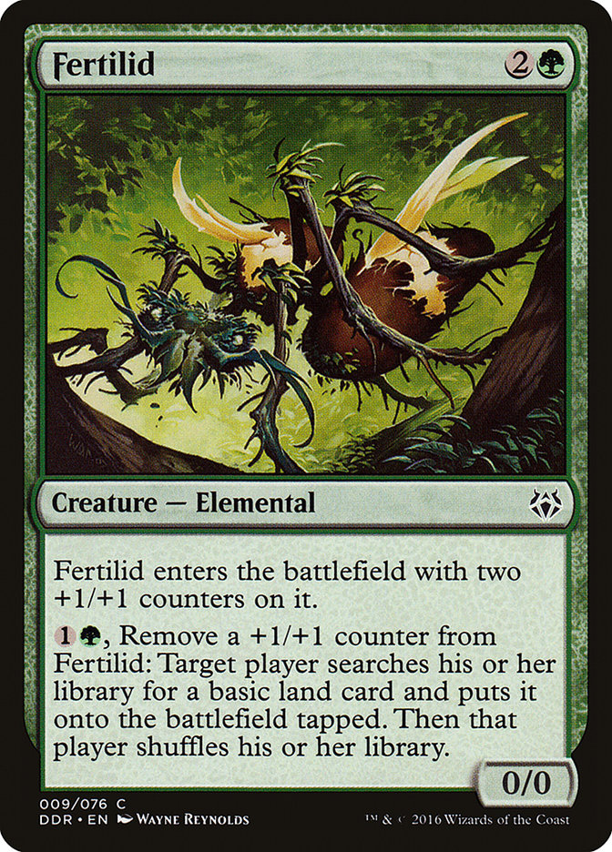 Fertilid, Duel Decks: Nissa Vs. Ob Nixilis Card Art
