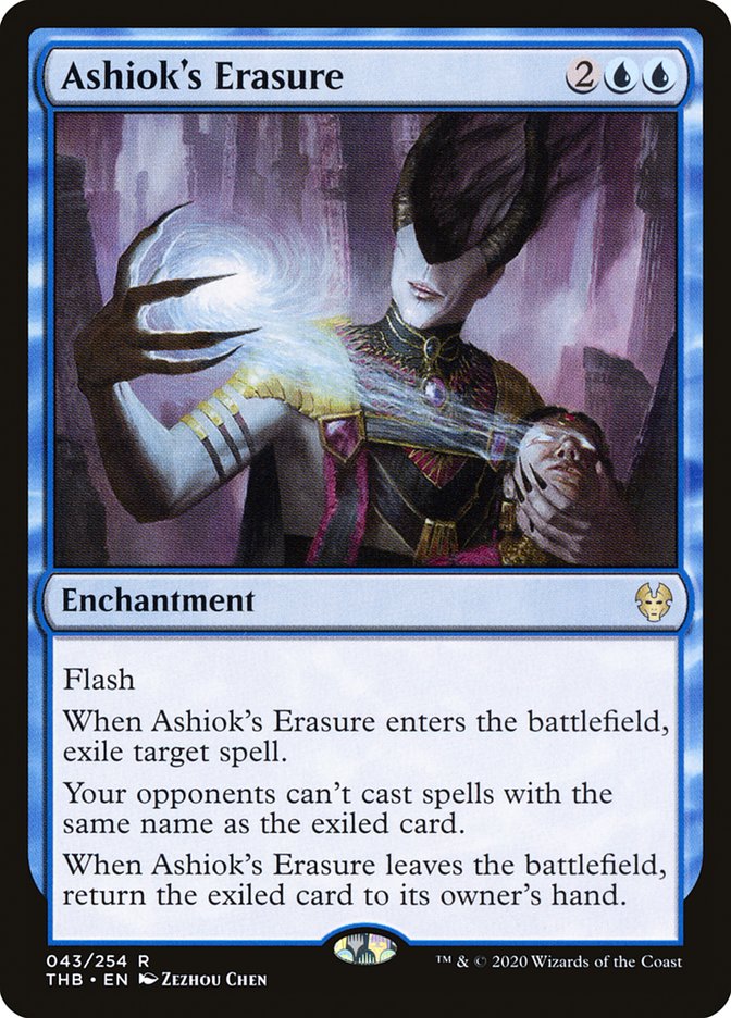 Ashiok's Erasure, Theros beyond death Card Art