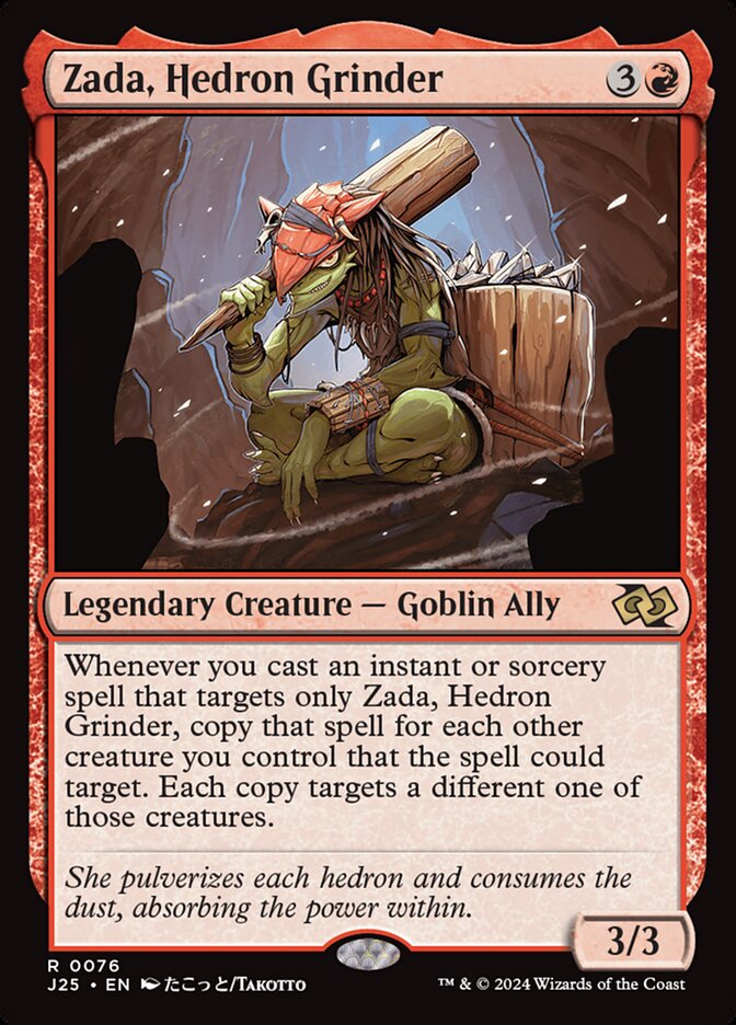 Zada, Hedron Grinder, Foundations Jumpstart Card Art