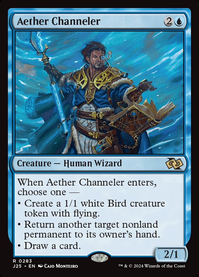 Aether Channeler, Foundations Jumpstart Card Art