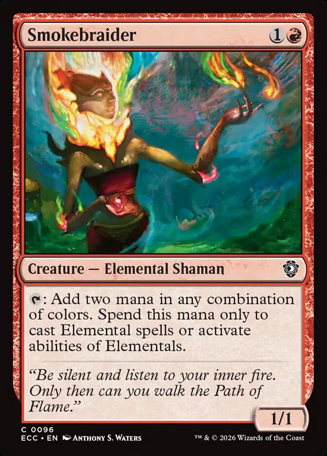 Smokebraider, Lorwyn Eclipsed Commander Card Art