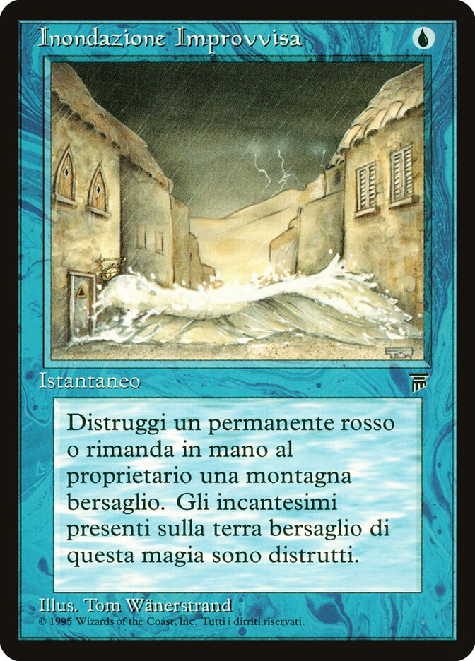 Flash Flood, Legends Card Art