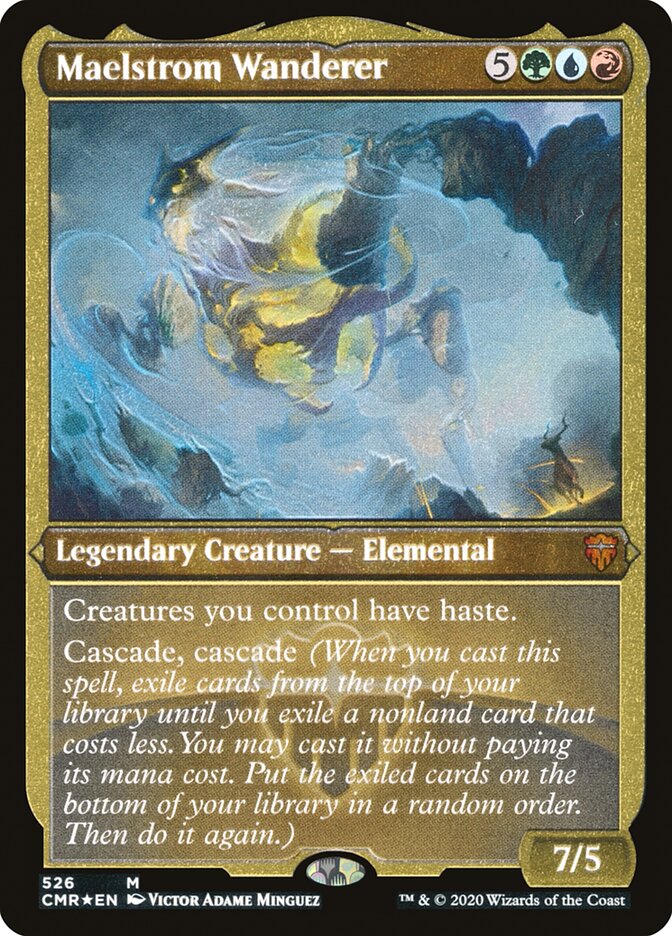 Maelstrom Wanderer, Commander legends Card Art