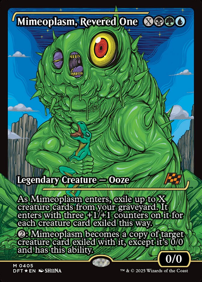 Mimeoplasm, Revered One, Aetherdrift Card Art