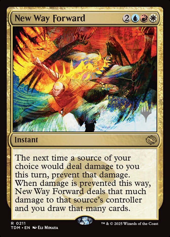 New Way Forward, Tarkir: dragonstorm promos Card Art