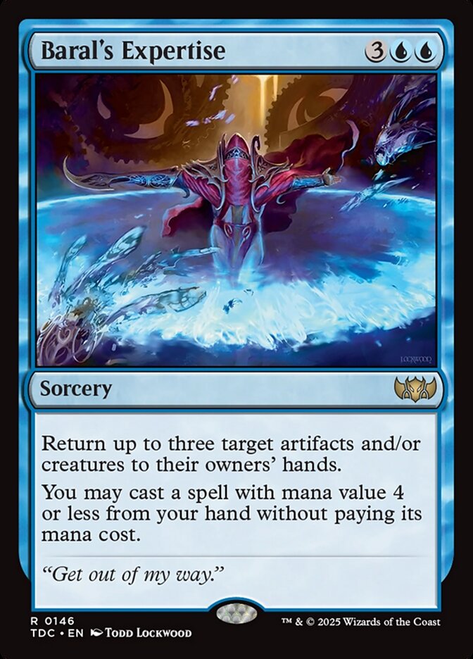 Baral's Expertise, Tarkir: Dragonstorm Commander Card Art