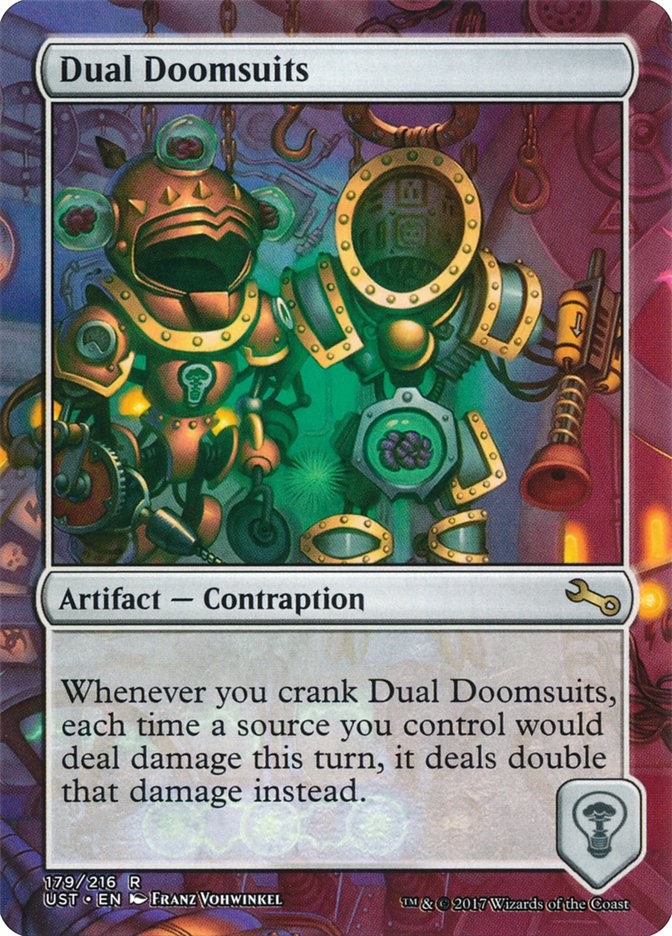 Dual Doomsuits, Unstable Card Art