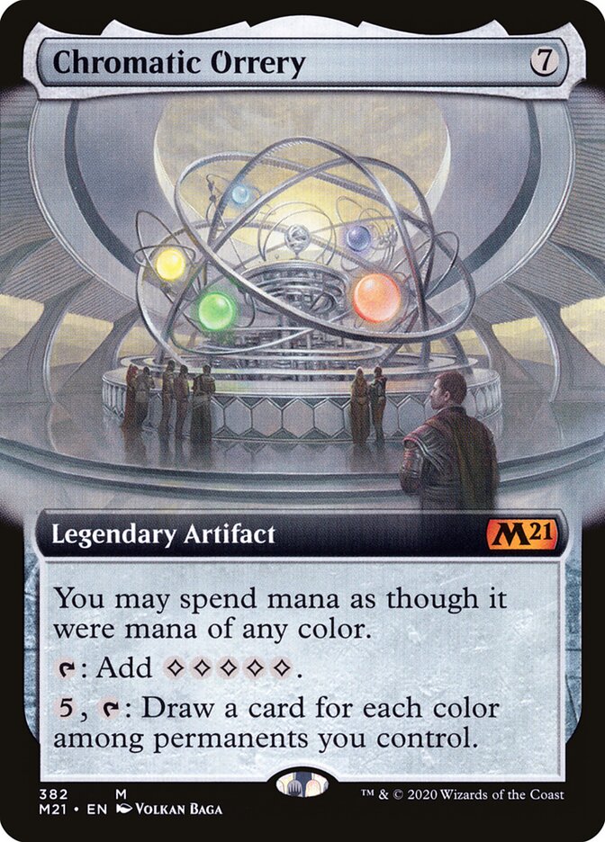 Chromatic Orrery, Core Set 2021 Card Art