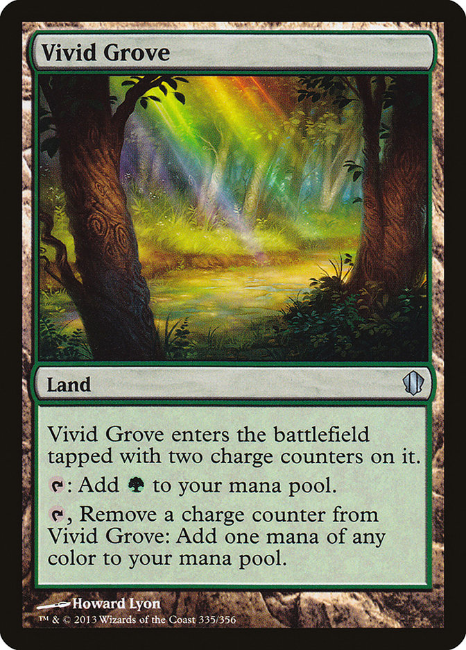 Vivid Grove, Commander 2013 Card Art