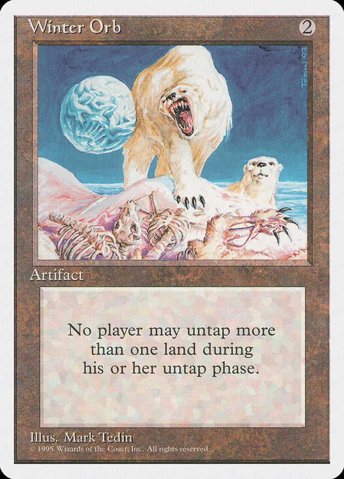 Winter Orb, Fourth edition Card Art