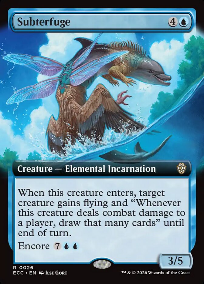 Subterfuge, Lorwyn Eclipsed Commander Card Art