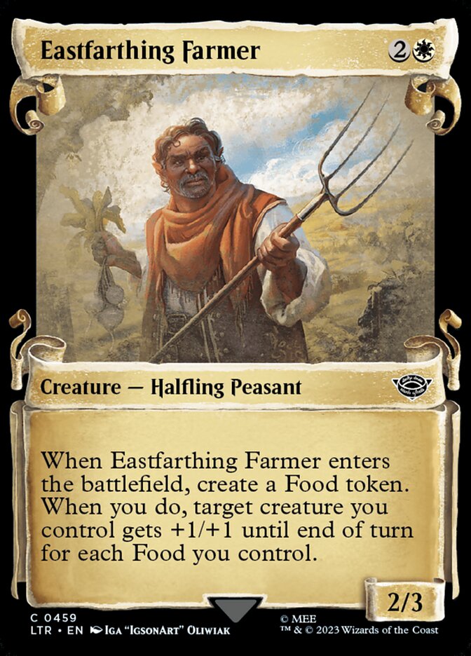 Eastfarthing Farmer, The lord of the rings: tales of middle-earth Card Art