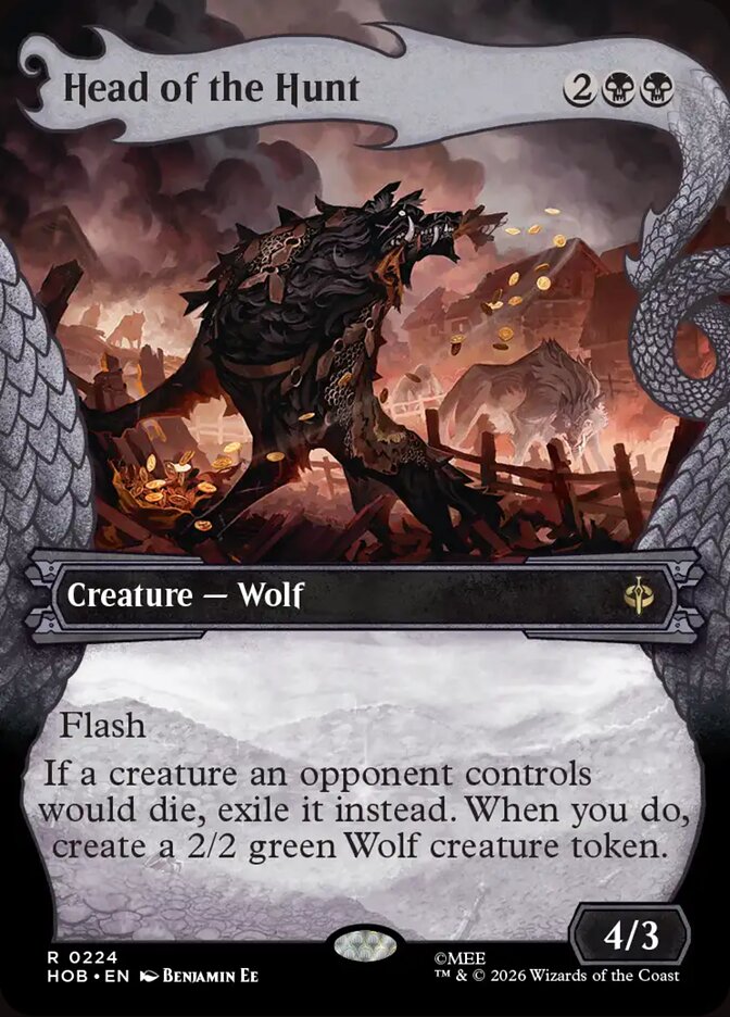 Head of the Hunt, The Hobbit Card Art