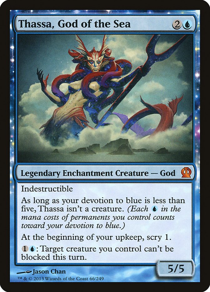 Thassa, God of the Sea, Theros Card Art