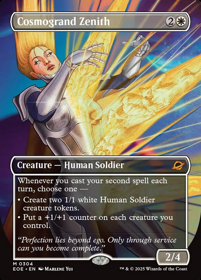 Cosmogrand Zenith, Edge Of Eternities Card Art