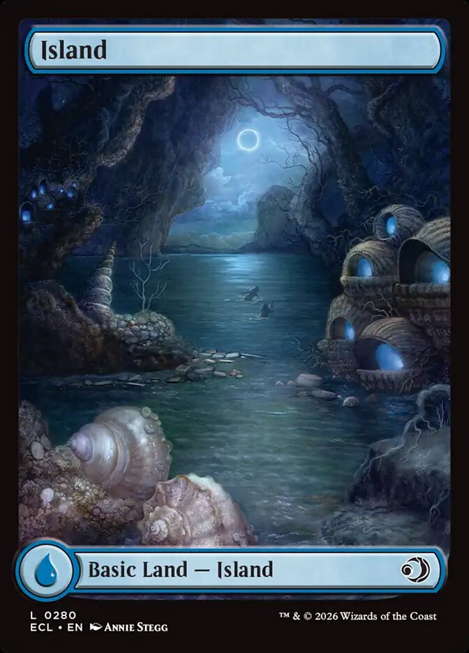 Island, Lorwyn Eclipsed Card Art