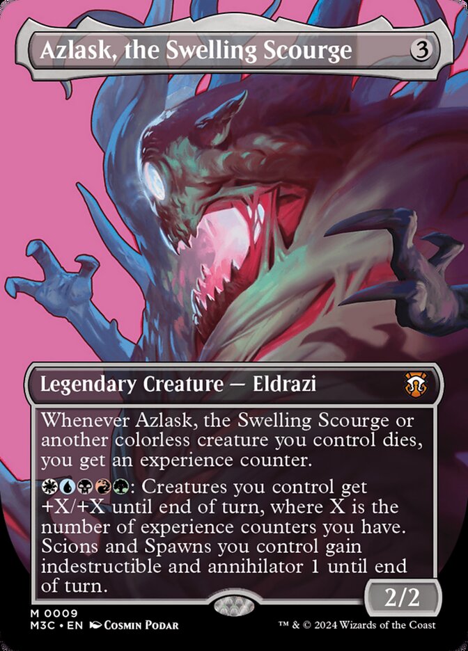 Azlask, the Swelling Scourge, Modern Horizons 3 Commander Card Art