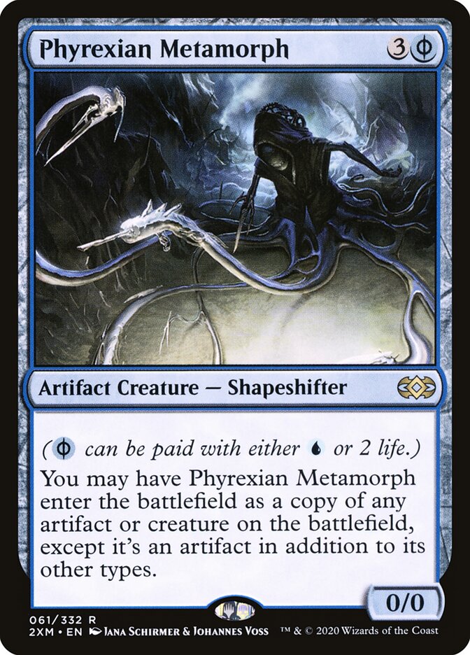 Phyrexian Metamorph, Double Masters Card Art