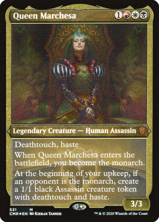 Queen Marchesa - Etched Foil