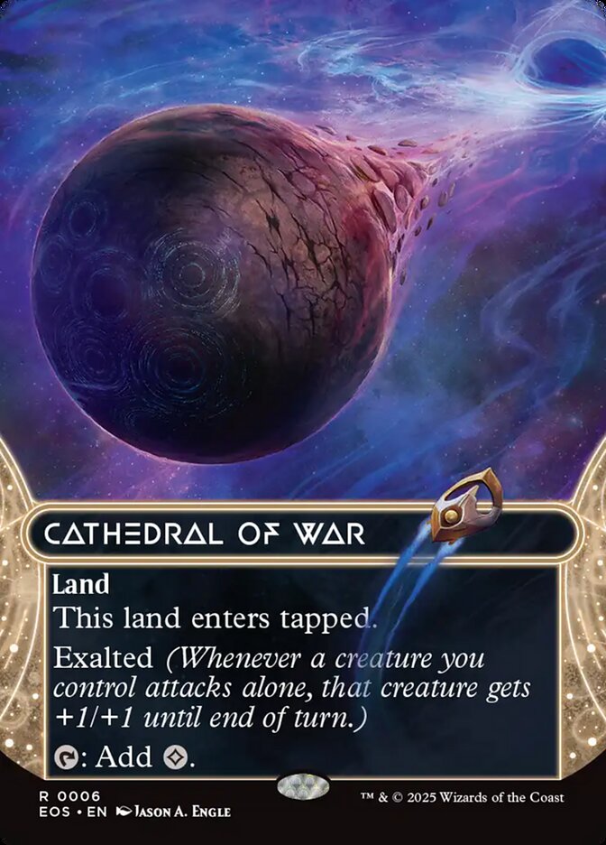 Cathedral of War, Edge of eternities: stellar sights Card Art