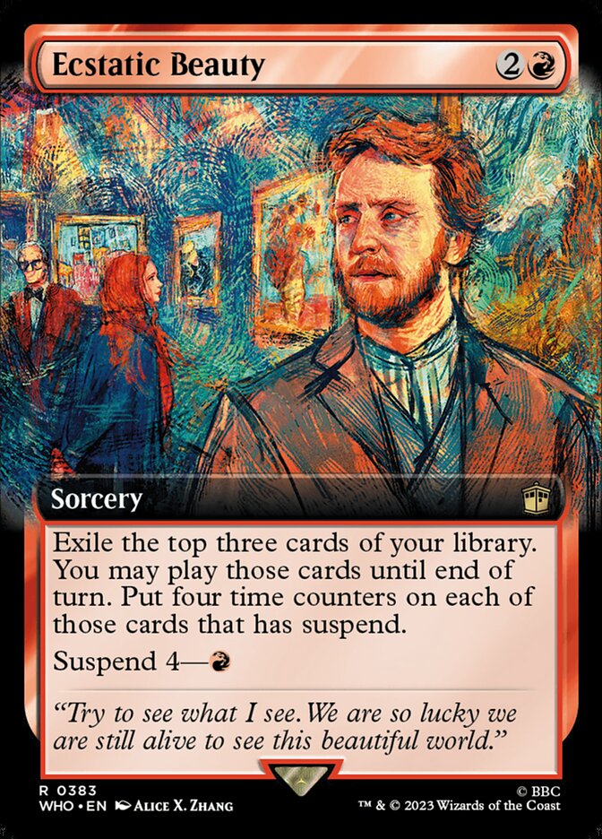 Ecstatic Beauty, Doctor Who Card Art
