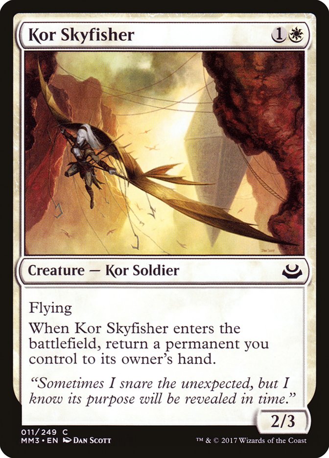 Kor Skyfisher, Modern masters 2017 Card Art