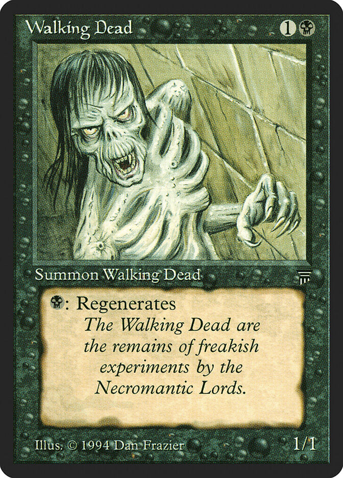 Walking Dead, Legends Card Art