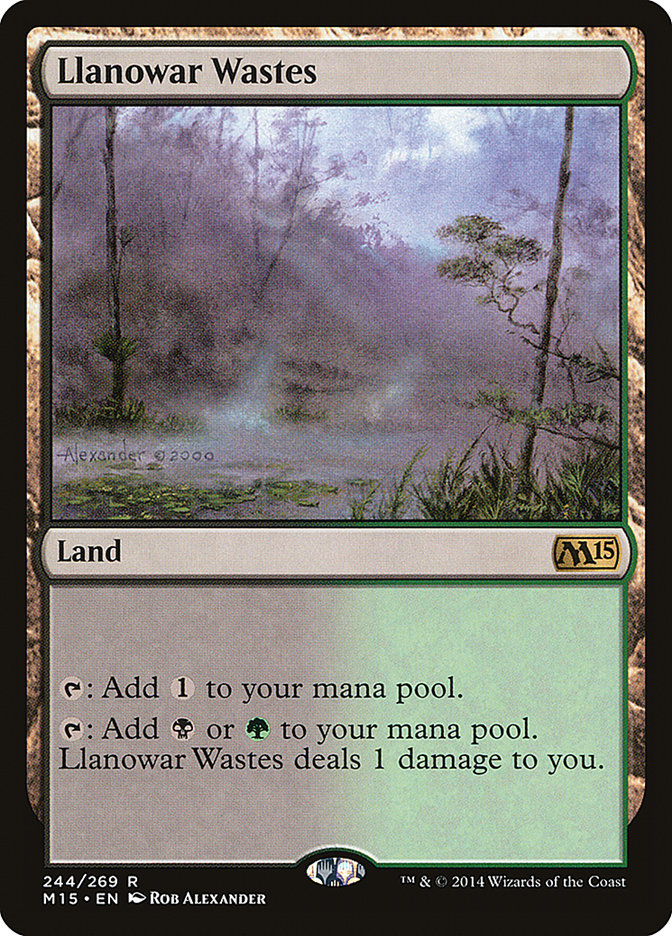 Llanowar Wastes - Foil