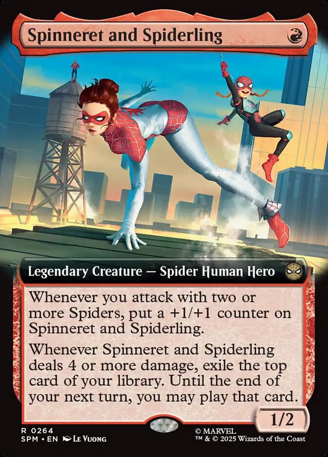 Spinneret and Spiderling, Marvel&