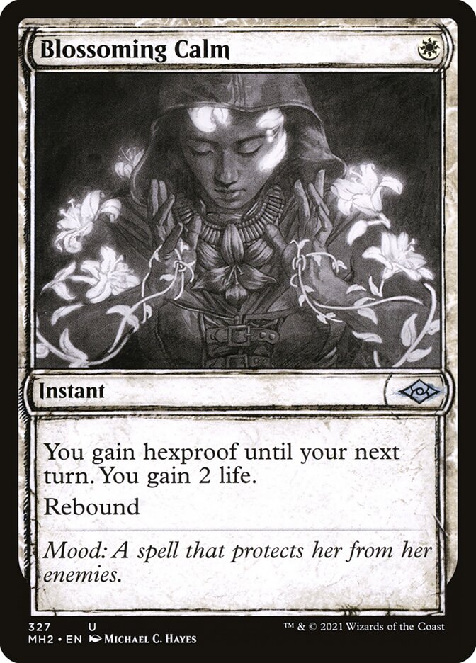 Blossoming Calm, Modern horizons 2 Card Art