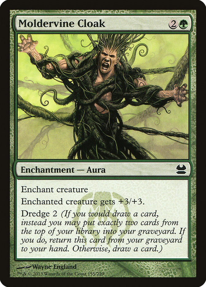 Moldervine Cloak, Modern masters Card Art