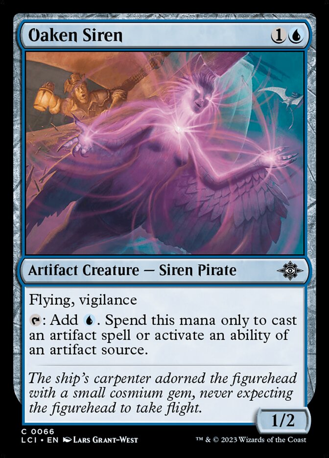 Oaken Siren, The lost caverns of ixalan Card Art