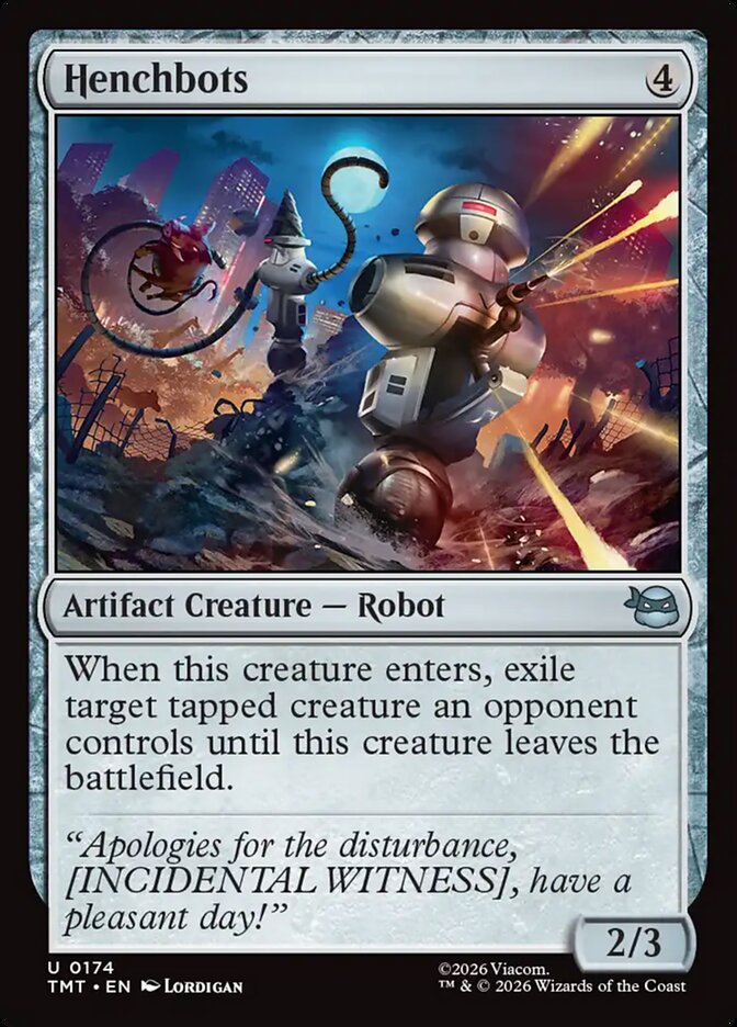 Henchbots, Teenage Mutant Ninja Turtles Card Art