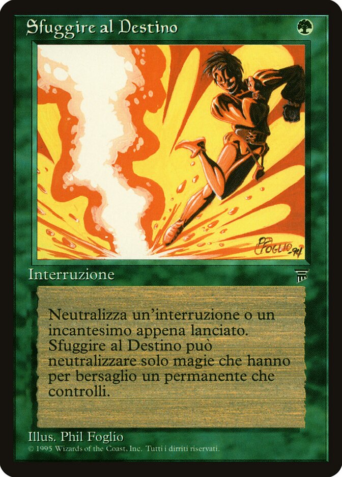 Avoid Fate, Legends Card Art