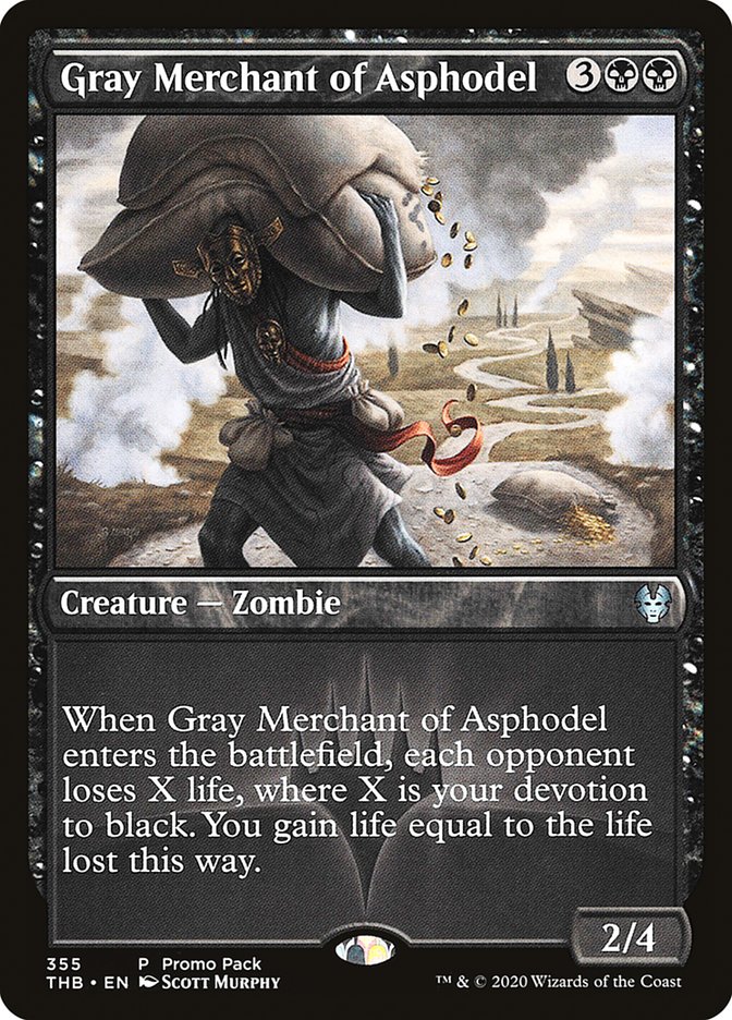 Gray Merchant of Asphodel, Theros Beyond Death Card Art