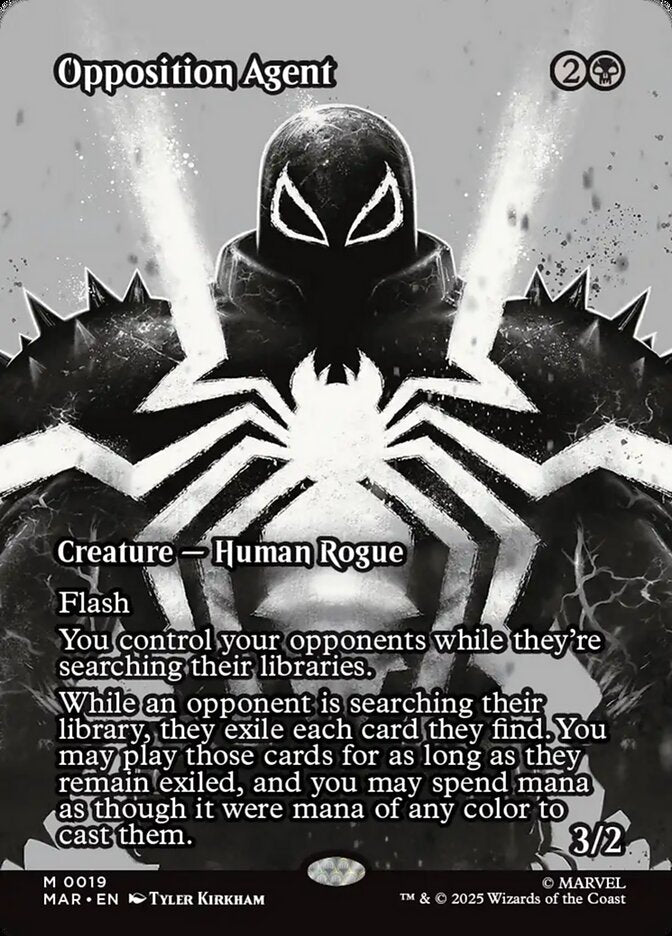 Opposition Agent, Marvel Universe Card Art